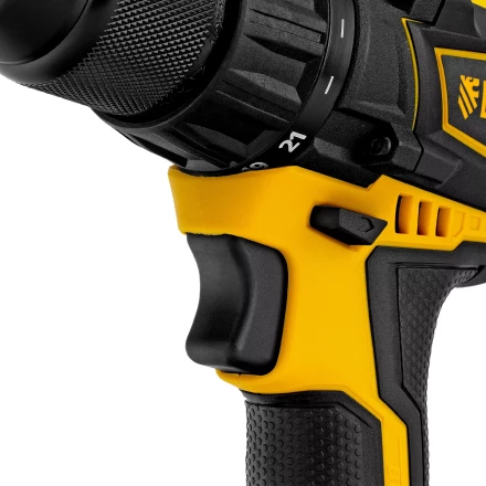 Дрель-шуруповерт аккумуляторная, бесщет. Denzel BLDL-IB-18-0, Li-Ion, 18 В 26122 купить в Новом Уренгое