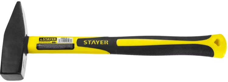 Молоток слесарный Fiberglass 800 г с фиберглассовой рукояткой, STAYER Professional 20050-08 20050-08_z01 купить в Новом Уренгое