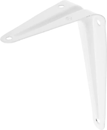 Уголок-кронштейн STAYER &quot;MASTER&quot;, 100х75мм, белый 37400-1 купить в Новом Уренгое