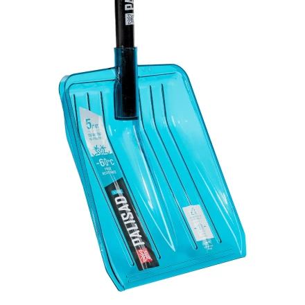 Лопата для уборки снега Palisad 61799, поликарбонат, 260х310х870 мм, стальной черенок, LUXE купить в Новом Уренгое