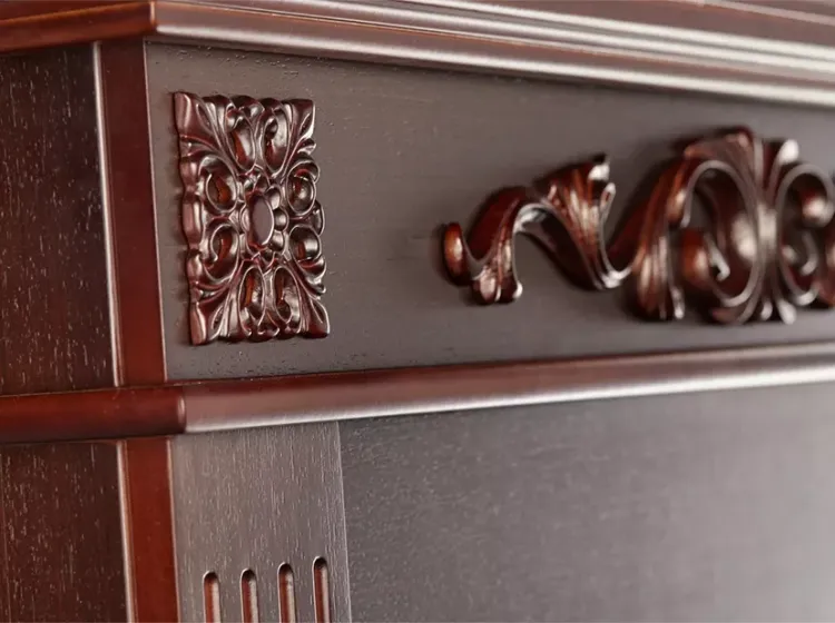 Портал для электрического камина Electrolux Noce 30 шпон темный дуб купить в Новом Уренгое