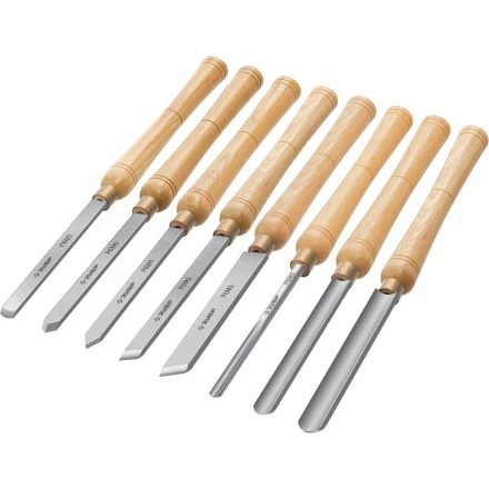 ЗУБР УМЕЛЕЦ-8, 8 шт, Р6М5, набор ручных резцов по дереву, Профессионал (18374) купить в Новом Уренгое