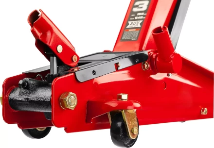 Домкрат гидравлический подкатной &quot;RED FORCE&quot;, для внедорожников, 3т, 155-545мм, STAYER 43157-3 43157-3 купить в Новом Уренгое