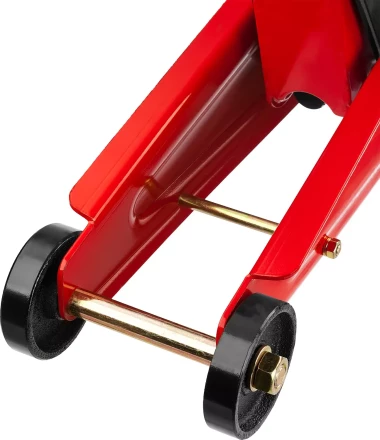 Домкрат гидравлический подкатной &quot;RED FORCE&quot;, для внедорожников, 3т, 155-545мм, STAYER 43157-3 43157-3 купить в Новом Уренгое