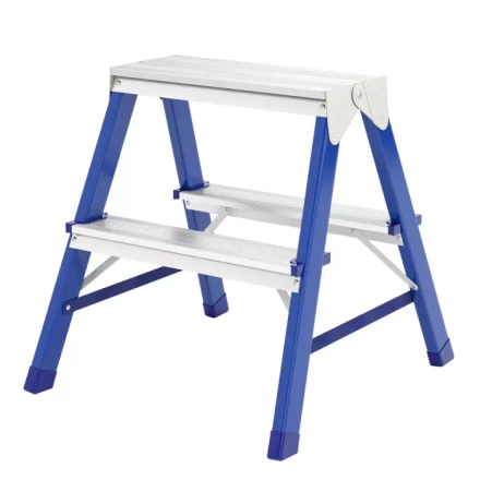 Стремянка двусторонняя 2 ступени стальная Сибртех 97932 купить в Новом Уренгое