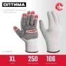 ЗУБР ОПТИМА, XL (10), х/б перчатки с ПВХ покрытием (точка), 10 класс (11440-XL) купить в Новом Уренгое