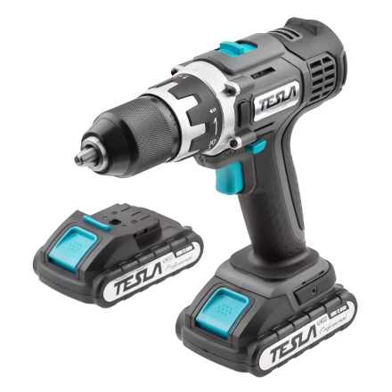 Аккумуляторная дрель TESLA TCD182DC с скейсом купить в Новом Уренгое