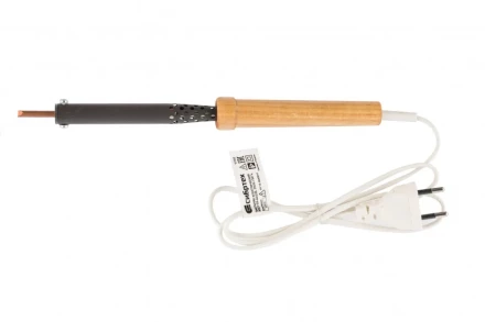 Паяльник электрический Сибртех ЭПСН-03-40/220 деревянная ручка Россия 91302 купить в Новом Уренгое