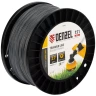 Леска для триммера двухкомпонентная круглая, 2,7мм х 151м, на DIN катушке EXTRA CORD// Denzel 96809 купить в Новом Уренгое