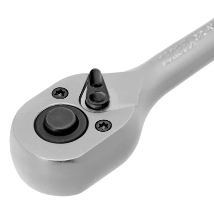 Ключ-трещотка 1/4&quot;  Denzel 14031, 90 зубьев, с быстрым сбросом, CrV купить в Новом Уренгое