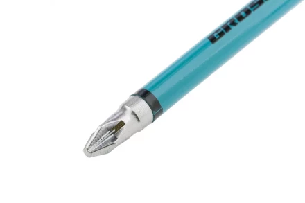 Набор бит Pz2 х90, сталь S2, 10шт GROSS 11201 купить в Новом Уренгое