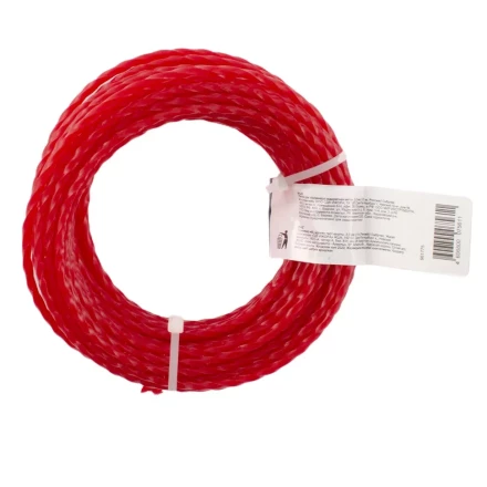 Леска для триммера квадратная витая, 3,0 мм х 10 м, Россия Сибртех 961775 купить в Новом Уренгое