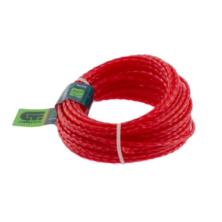 Леска для триммера квадратная витая, 3,0 мм х 10 м, Россия Сибртех 961775 купить в Новом Уренгое