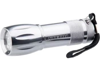 Фонарик светодиодный, алюминиевый корпус, влагозащищённый, 9Led, 3хААА, Stern 90502 купить в Новом Уренгое