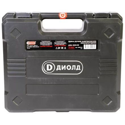 Аккумуляторная дрель-шуруповерт Диолд ДЭА-18ЛИ-02 купить в Новом Уренгое