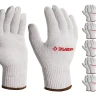 ЗУБР ОПТИМА, L-XL, х/б перчатки без покрытия, 10 класс, 10 пар (11446-XL10) купить в Новом Уренгое