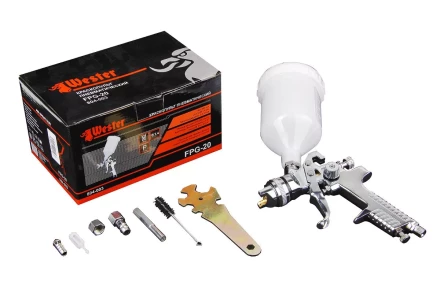 Краскопульт пневматический WESTER FPG-20  профи купить в Новом Уренгое
