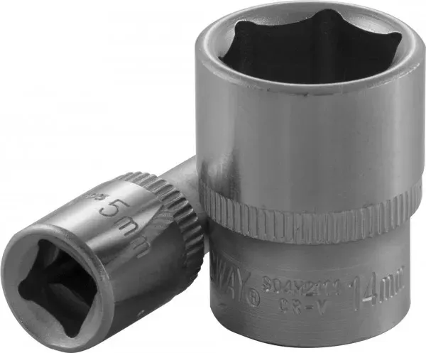 Головка торцевая шестигранная 1/4" М4,5 S04H21045 Jonnesway 47989 купить в Новом Уренгое