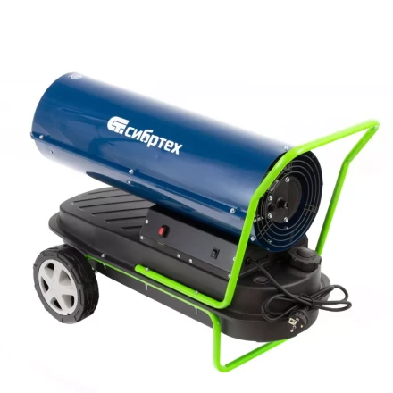 Дизельная тепловая пушка Сибртех СТД-30, 30 кВт, 750 м3/ч, прямой нагрев купить в Новом Уренгое