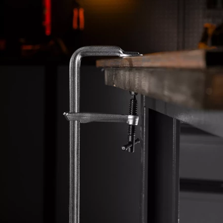 Струбцина F-образная Denzel 20479, 120x600мм, кованая купить в Новом Уренгое