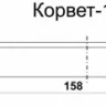 Нож К-102 комлект 3шт Корвет 25531 купить в Новом Уренгое