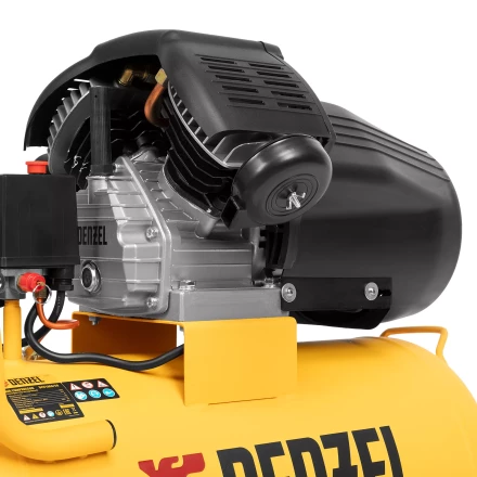 Компрессор воздушный прям. привод Denzel DCV1800/50 58168, 1,8 кВт, 50 литров, 320 л/мин купить в Новом Уренгое