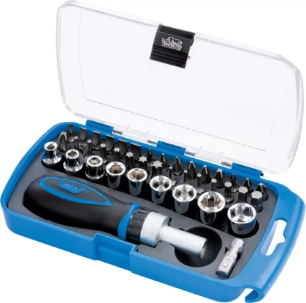 Отвертка реверсивная мини с набором бит и торцевыми головками , 41 шт БАРС 13358 купить в Новом Уренгое