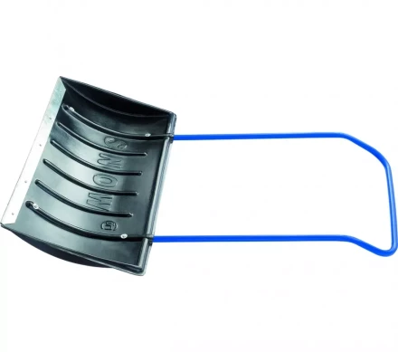 Движок для снега 750 х 405 х 1,1 мм пластиковый П-образная ручка СИБРТЕХ 61594 купить в Новом Уренгое