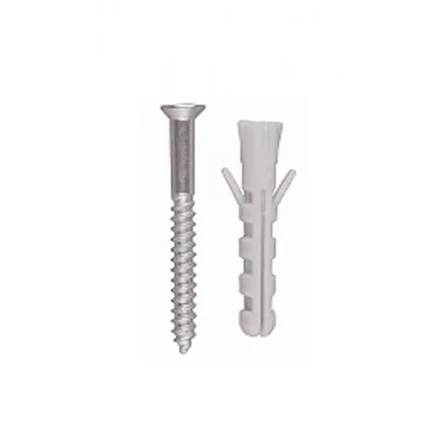 Дюбеля с шурупами, 8x40мм / 5х45мм, 10шт 3066-45-8 купить в Новом Уренгое
