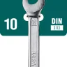 Ключи комбинированные KRAFTOOL, Cr-V, DIN 3113 27079-10 купить в Новом Уренгое