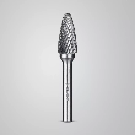 Зубр Твердосплавная борфреза F - парабола с закругленным углом, 12 х 25 мм, радиус 3.0 мм (28805-12-25) купить в Новом Уренгое