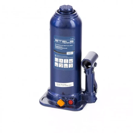 Домкрат гидравлический бутылочный 10 т h подъема 222-447 мм Stels 51166 купить в Новом Уренгое