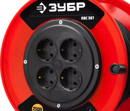 Удлинители на пластиковой катушке ПВС 307 силовые серия МАСТЕР купить в Новом Уренгое