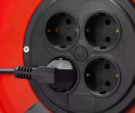 Удлинители на пластиковой катушке ПВС 307 силовые серия МАСТЕР купить в Новом Уренгое