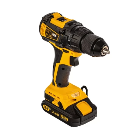 Дрель-шуруповерт аккумуляторная BLDL-IB-18-02 Denzel 26121 купить в Новом Уренгое