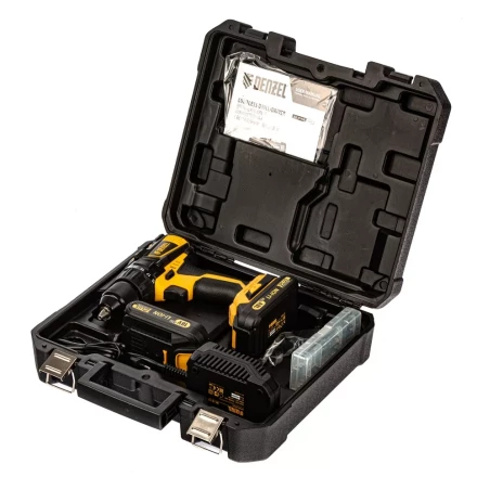 Дрель-шуруповерт аккумуляторная BLDL-IB-18-02 Denzel 26121 купить в Новом Уренгое