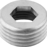 Кольцо ЗУБР "ЭКСПЕРТ" переходное, никелированная латунь, 1/2"х3/8" 51285-1/2-3/8 купить в Новом Уренгое