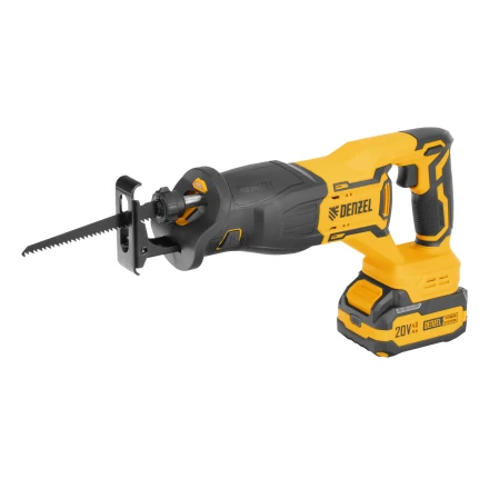 Пила сабельная аккумуляторная бесщет. RS-250, Li-Ion, 20 В // Denzel 28802 купить в Новом Уренгое