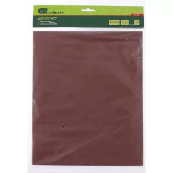 Шлифлист на бумажной основе P 1000 230 х 280 мм 10 штук влагостойкий СИБРТЕХ 756247 купить в Новом Уренгое