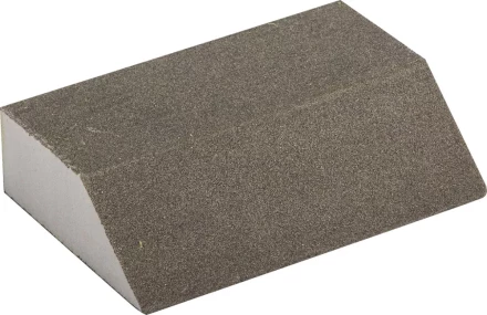 Губка шлифовальная ЗУБР &quot;МАСТЕР&quot; четырехсторонняя угловая, средняя жесткость, Р120, 100х68х42х26мм 35613-120 купить в Новом Уренгое