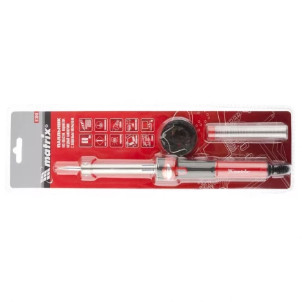 Паяльник,пл.ABS класс защиты 1 индикатор,медный наконеч. с долговеч. покрытием,220В,30W MTX 9130439 купить в Новом Уренгое