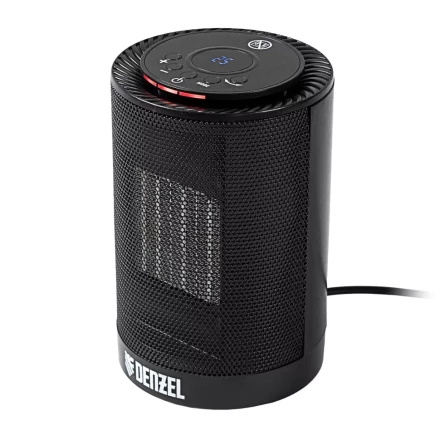 Тепловентилятор электрический керамический Denzel DTFC-1200, 3 режима, вентилятор, нагрев 600/1200 Вт 96418 купить в Новом Уренгое