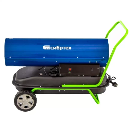 Дизельная тепловая пушка Сибртех СТД-50 96469, 50 кВт, 1100 м3/ч, прямой нагрев купить в Новом Уренгое