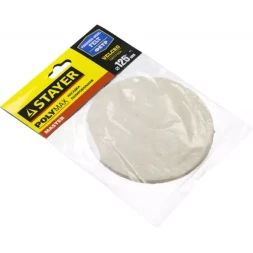 Полировальная насадка STAYER "MASTER" из фетра на липучке d=125мм 35930-125