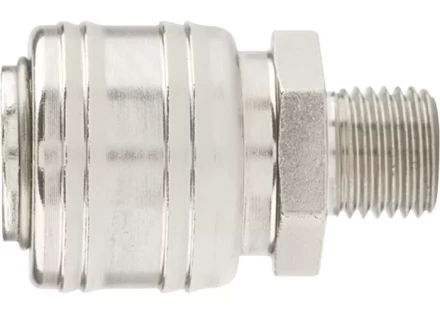 Муфта универсальная быстросъемная &quot;мама&quot; внешняя резьба 1/4&quot; 2 шт Stels 57051 купить в Новом Уренгое