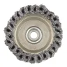 Щетка для УШМ Heavy Duty, 125 мм, М14, "чашка", крученая металлическая проволока  MATRIX 74674 купить в Новом Уренгое