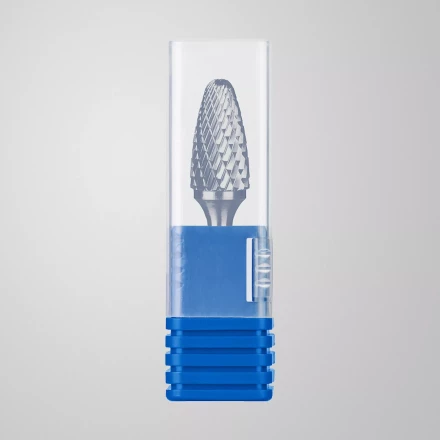 Зубр Твердосплавная борфреза F - парабола с закругленным углом, 14 х 25 мм, радиус 3.5 мм (28805-14-25) купить в Новом Уренгое