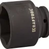 Торцовая головка KRAFTOOL "INDUSTRIE QUALITAT" ударная (3/4"), FLANK, Cr-Mo, фосфатированная, 55 мм 27945-55_z01 купить в Новом Уренгое
