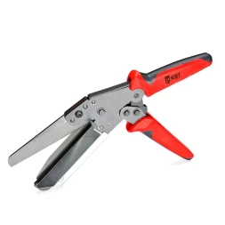 Ножницы для резки пластмассовых коробов, кабель-каналов, полимерных труб и резиновых профилей КВТ НКК-110 «Пеликан» (79823)