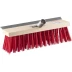 Щетка GRINDA &quot;EURO&quot; уличная без ручки, с мет скребком, буковая колодка, жесткая щетина, мет держатель для черенка, 30см 39195-30 купить в Новом Уренгое